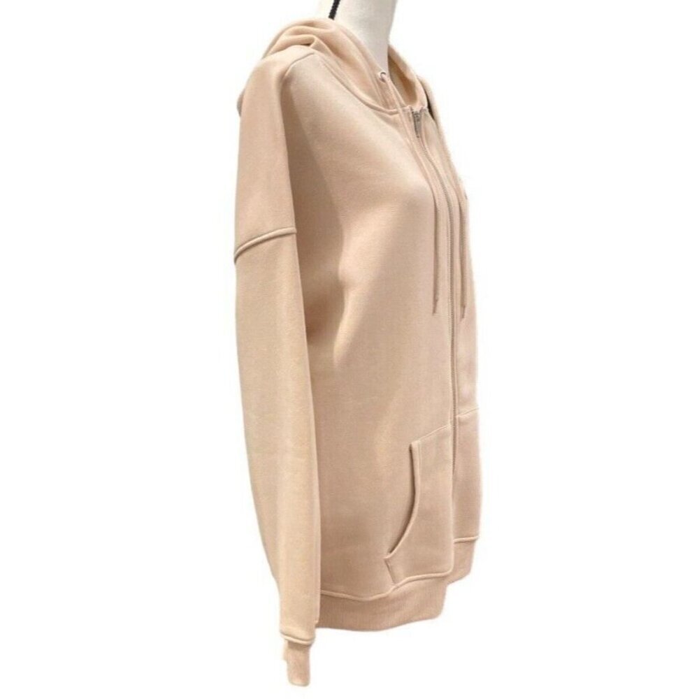 Rue21 Womens Embroidered Zip Up Sweatshirt Hoodie Jacket Size L Drawstring - Picture 9 of 15